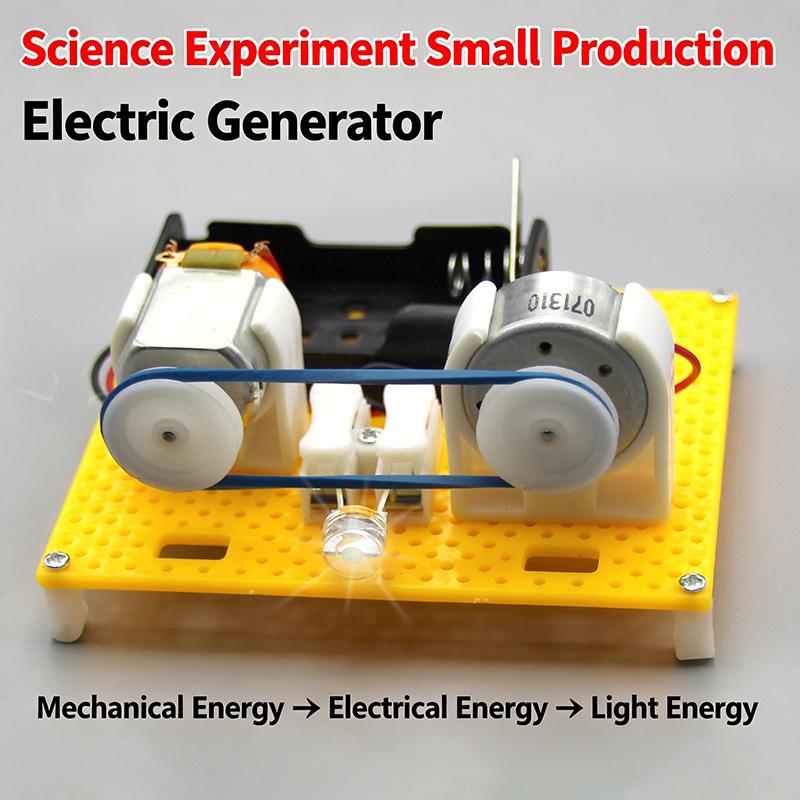 Science Project Physics - Teknologi Generator Elektromagnetik Permanen, Eksperimen Fisika,