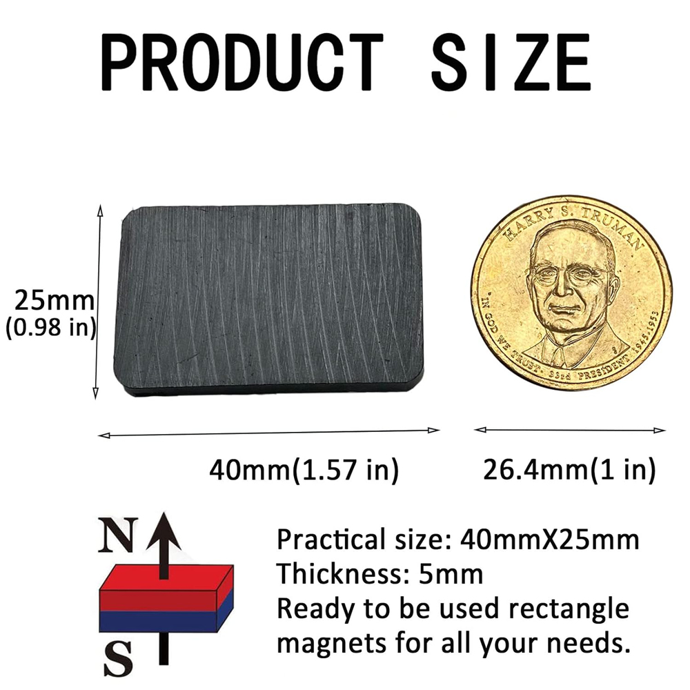 Magnet Balok Keramik Ferit (40 - Hobby Is Science ulasan dan harga