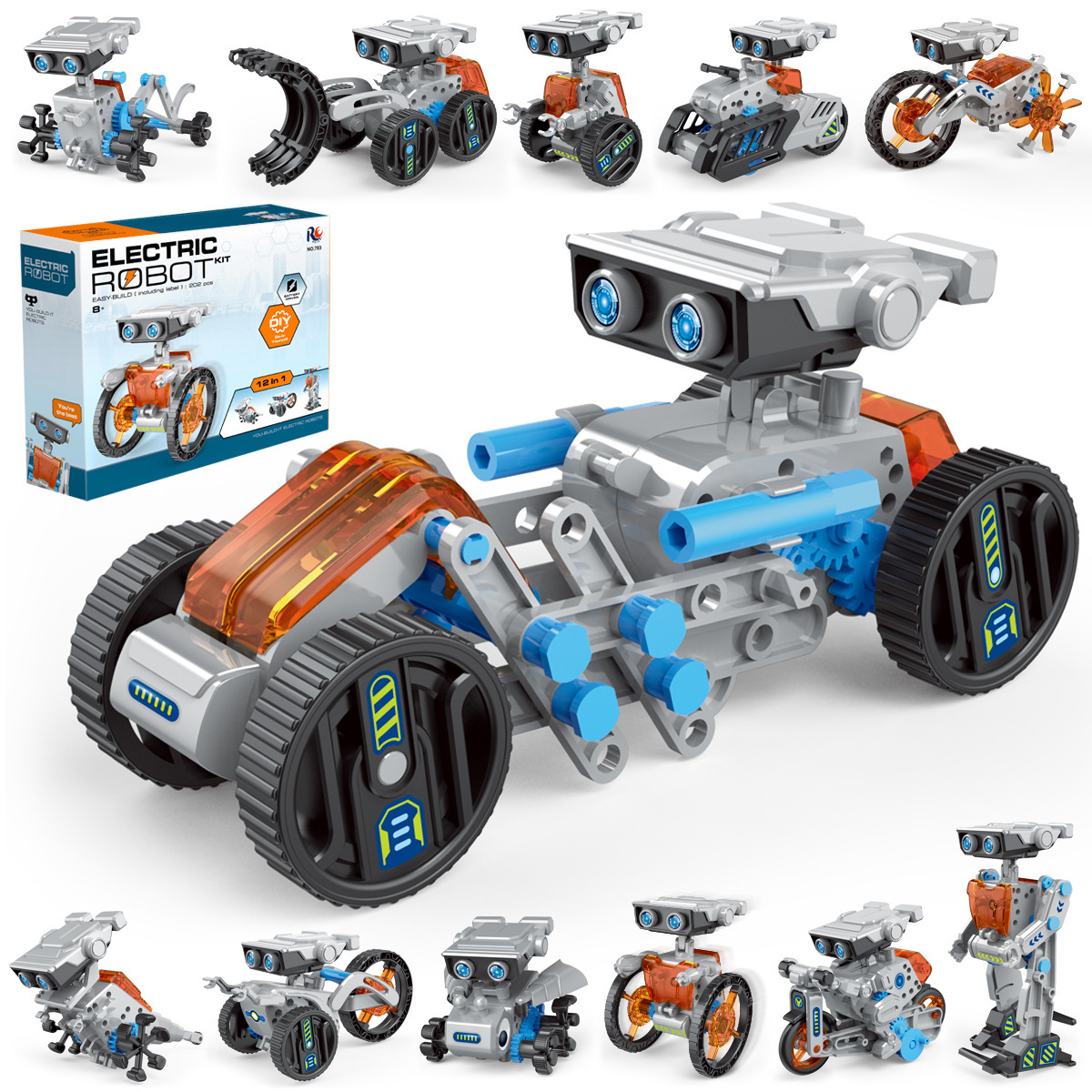 Mainan Robot Surya Percobaan S - Science Toy ulasan dan harga