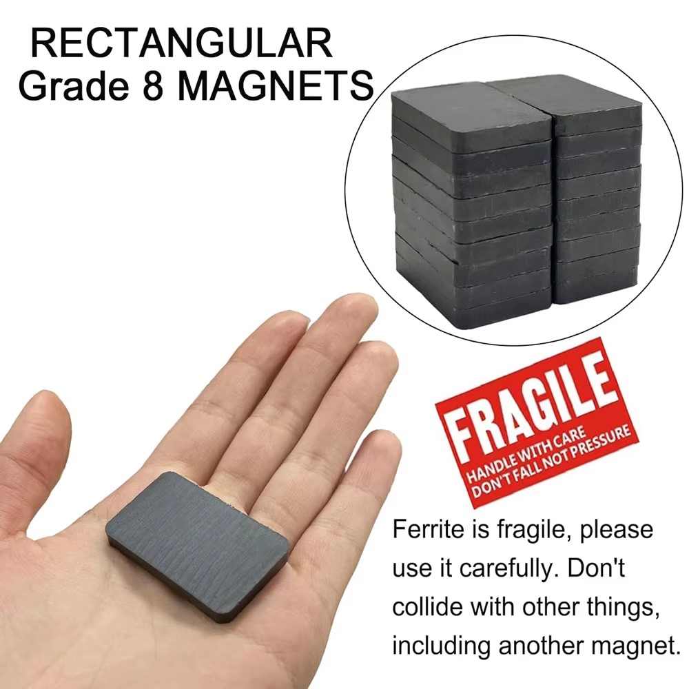 8/12 buah magnet blok keramik  - Hobby Is Science ulasan dan harga