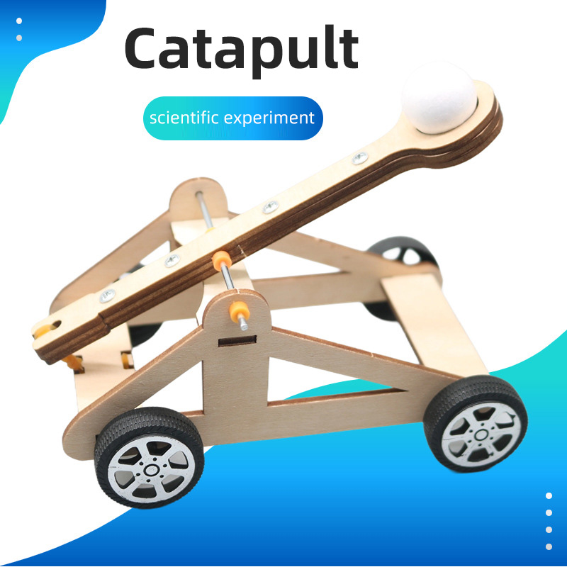 Mainan Katapel DIY Kit Percoba - Science Project Physics ulasan dan harga