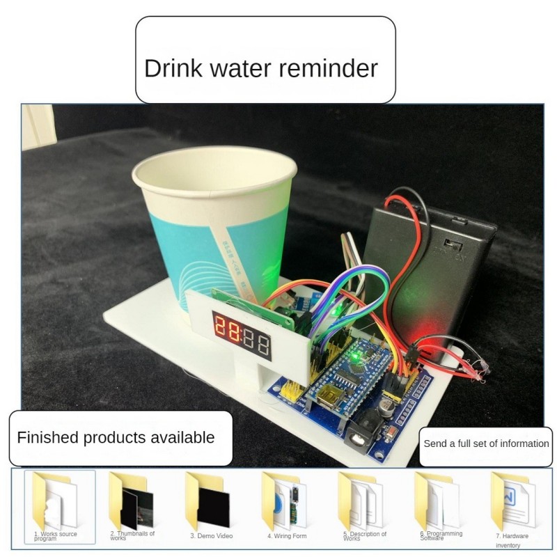 Robot Pengingat Minum Air Buat - Science Nature ulasan dan harga