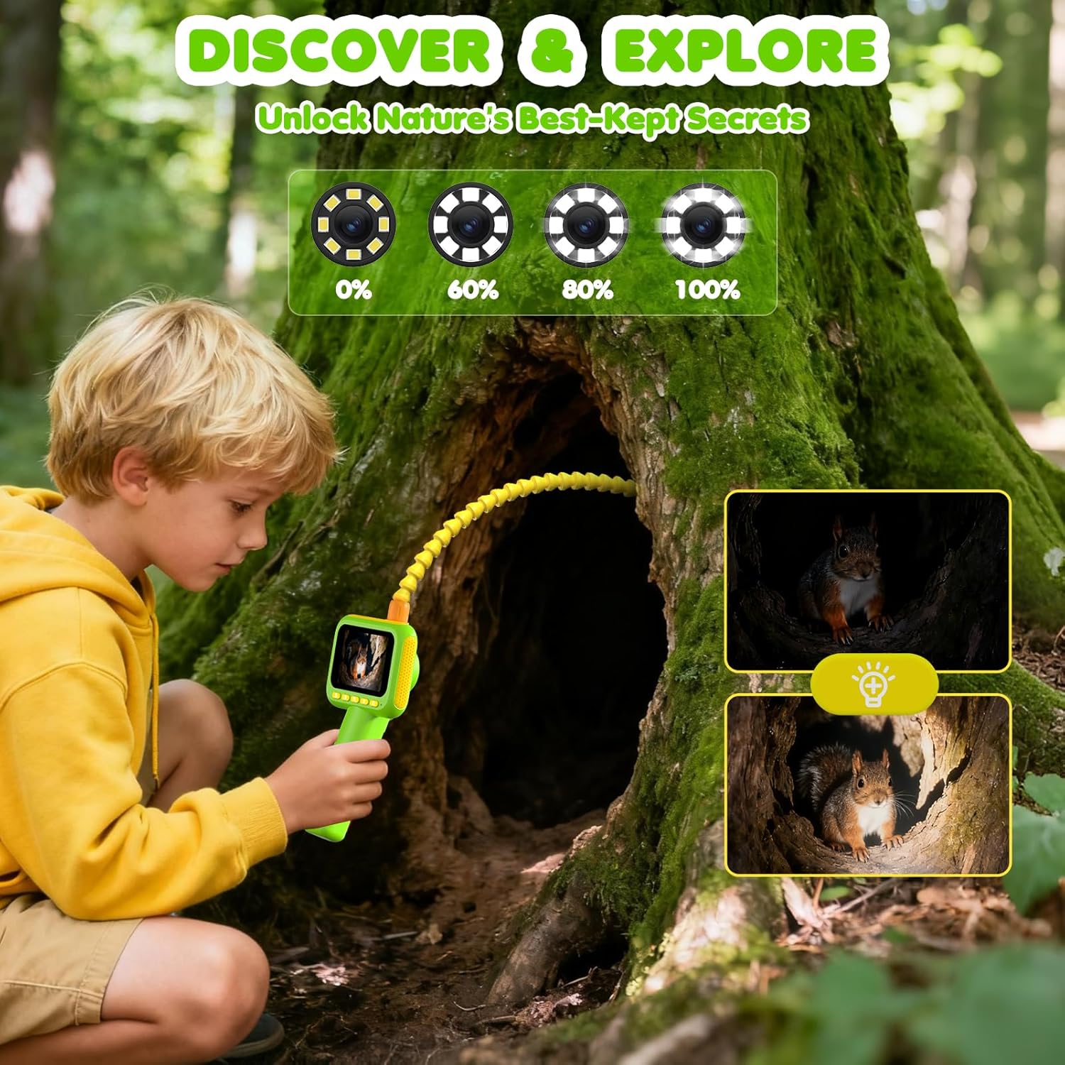 Endoskop untuk Anak-anak, Kame - Science Toy ulasan dan harga