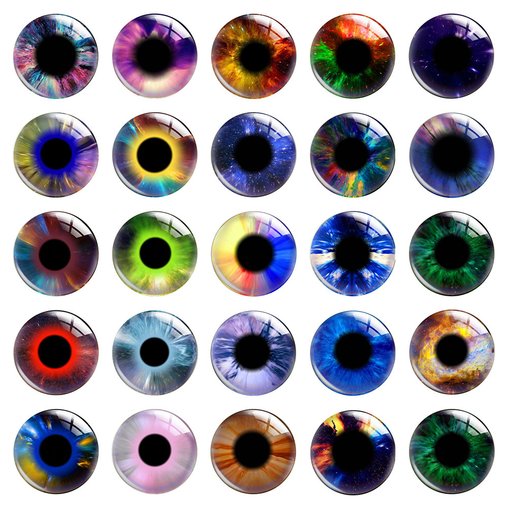 Kaca Cabochon Bentuk Mata Bula - Science Toy ulasan dan harga